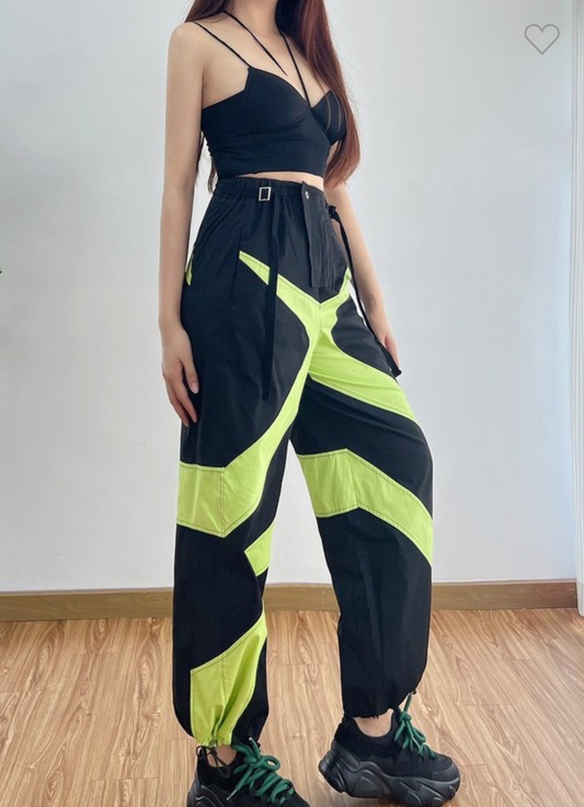 Panelled Parachute Pants - Misfits Clothing Boutique